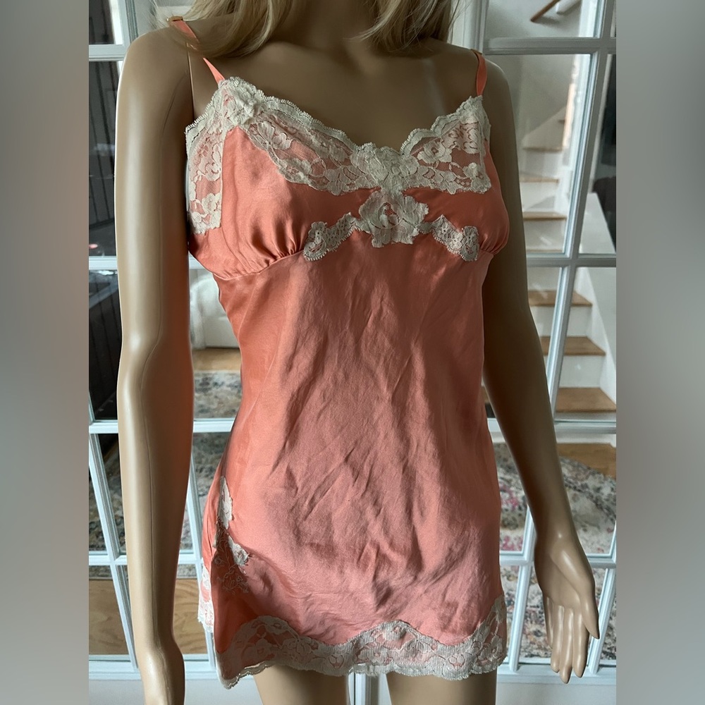 Lingerie Top, Coral, Express Design Studio, L